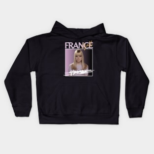 France gall///original retro Kids Hoodie